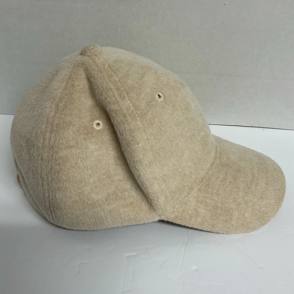 Steve Madden Women's Solid Brushed Baseball Cap in Tan